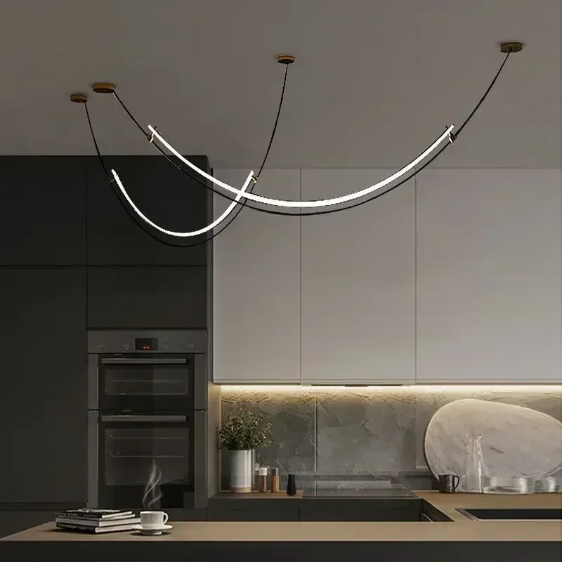 Decor Lighting Floor Lamps - Candelabro colgante moderno nórdico, luces Led
