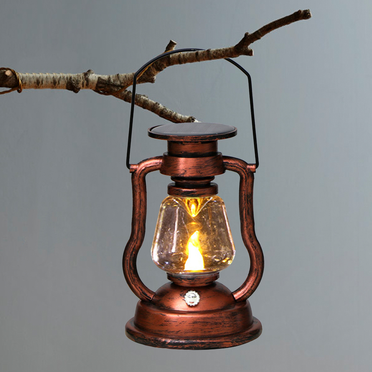 Restaurant Lighting Decoration - Linterna vintage portátil para acampar, luz