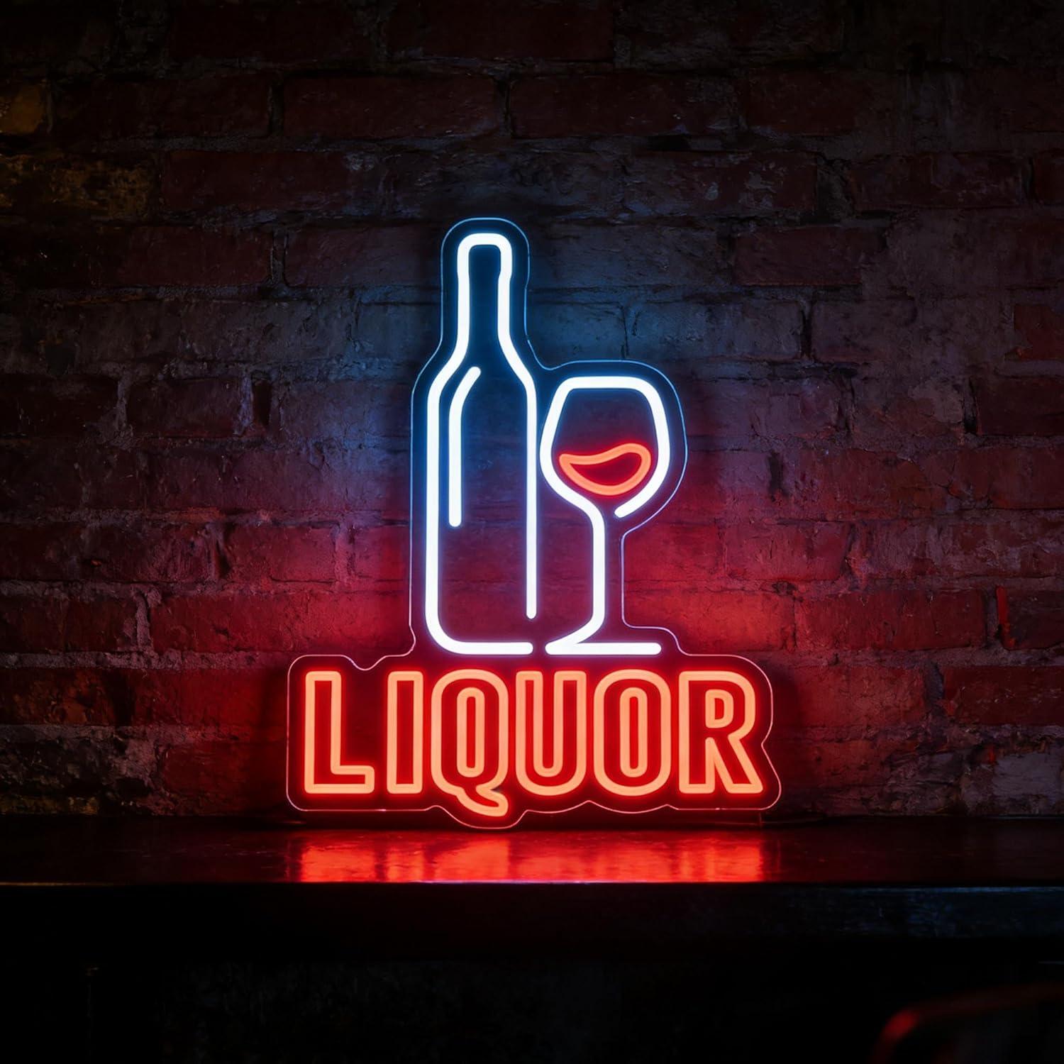 Restaurant Lighting Decoration - Letrero Luminoso LED USB Regulable con