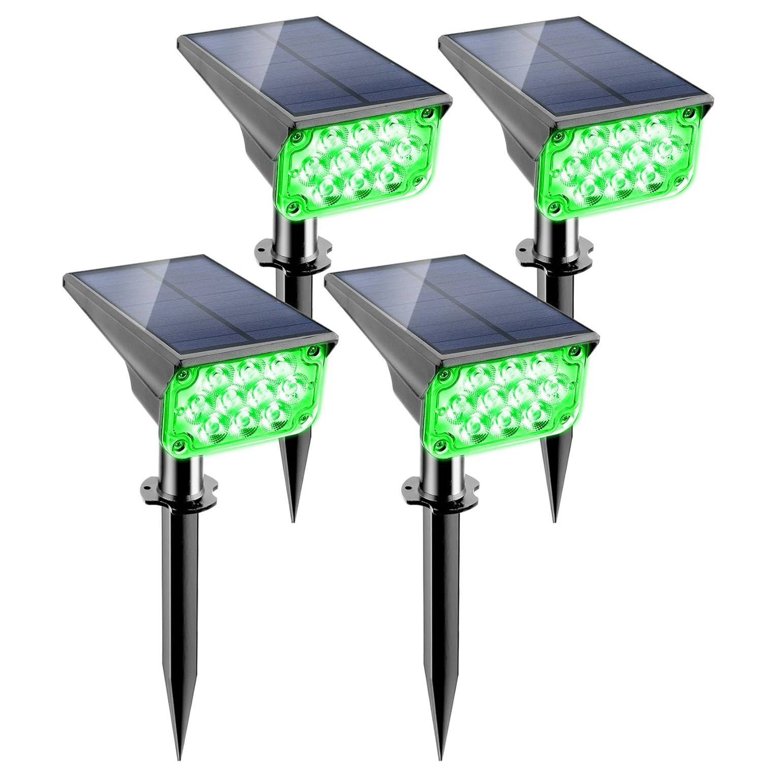 Wall Decor Lighting Tree - 4 Uds foco Solar lámpara de