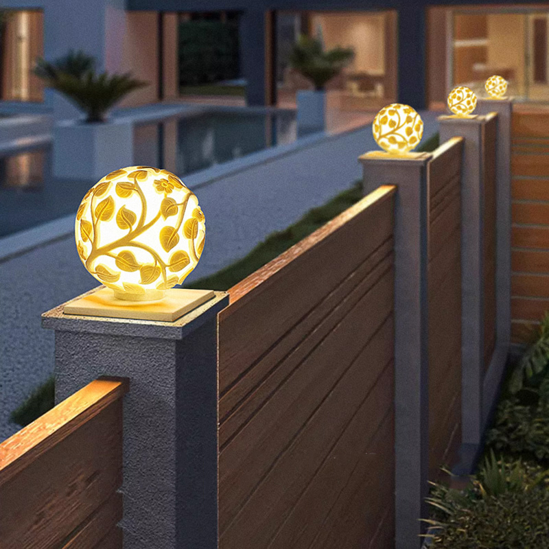 Decor Lighting Floor Lamps - Luces de columna para exteriores, luces
