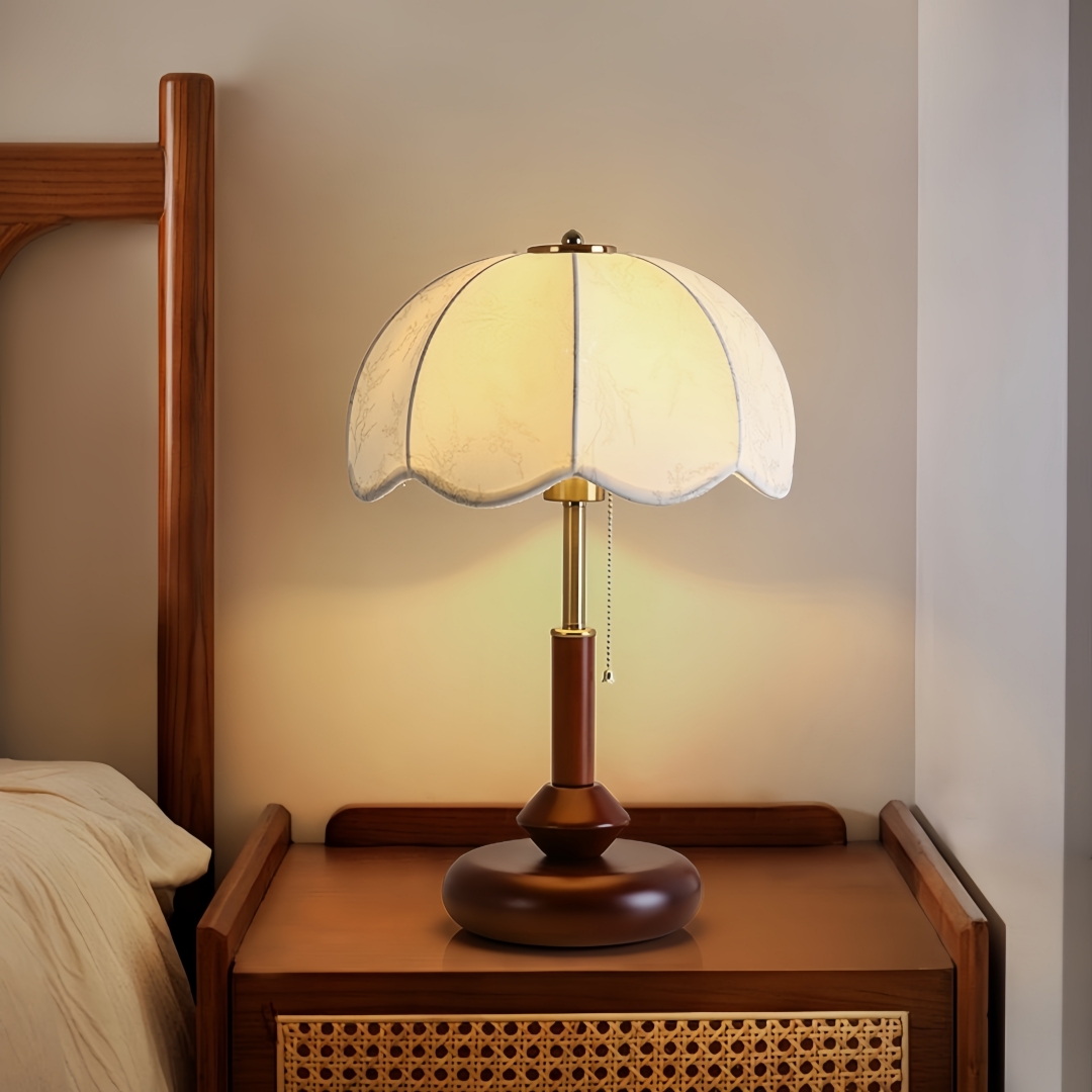 Room Lighting Bedroom Decor - Lámpara de Mesa Vintage con Forma