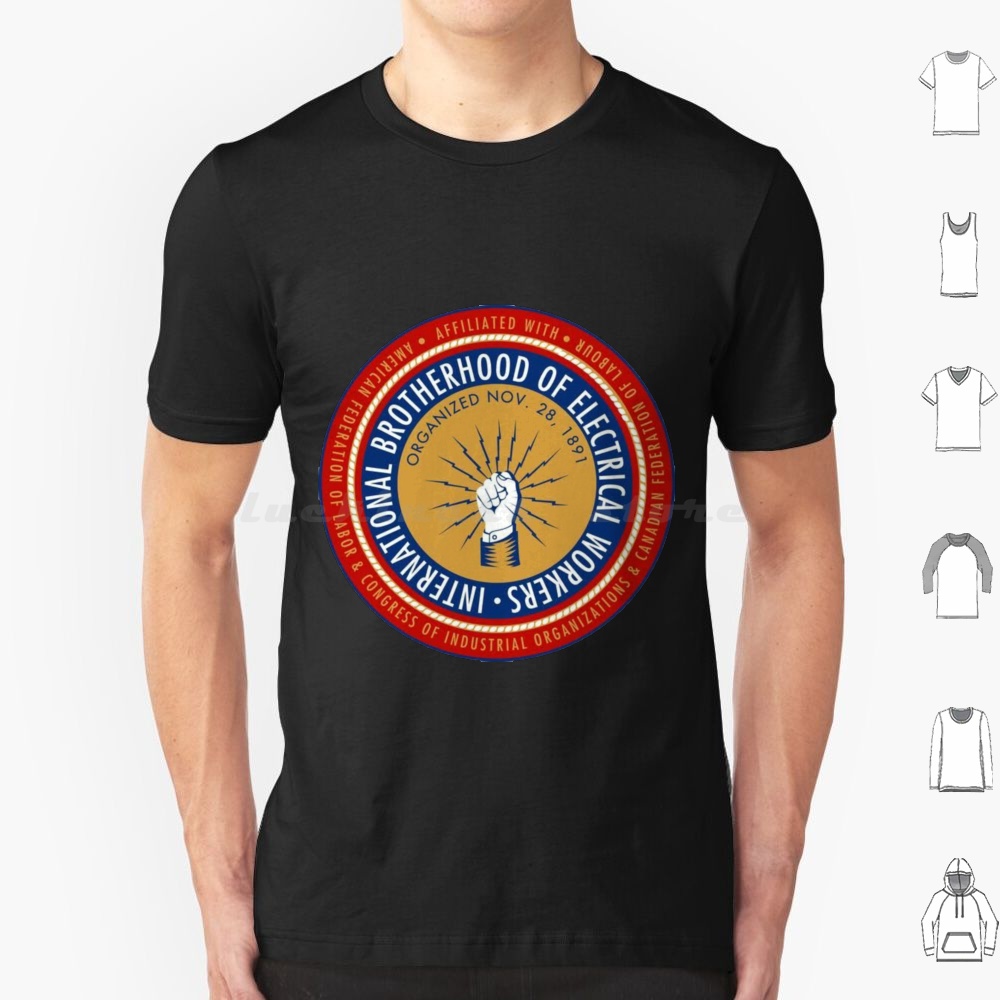 Union Lighting & Decor Affiliate Program Collabs - Ibew electricista-Cool camiseta tamaño grande 100%