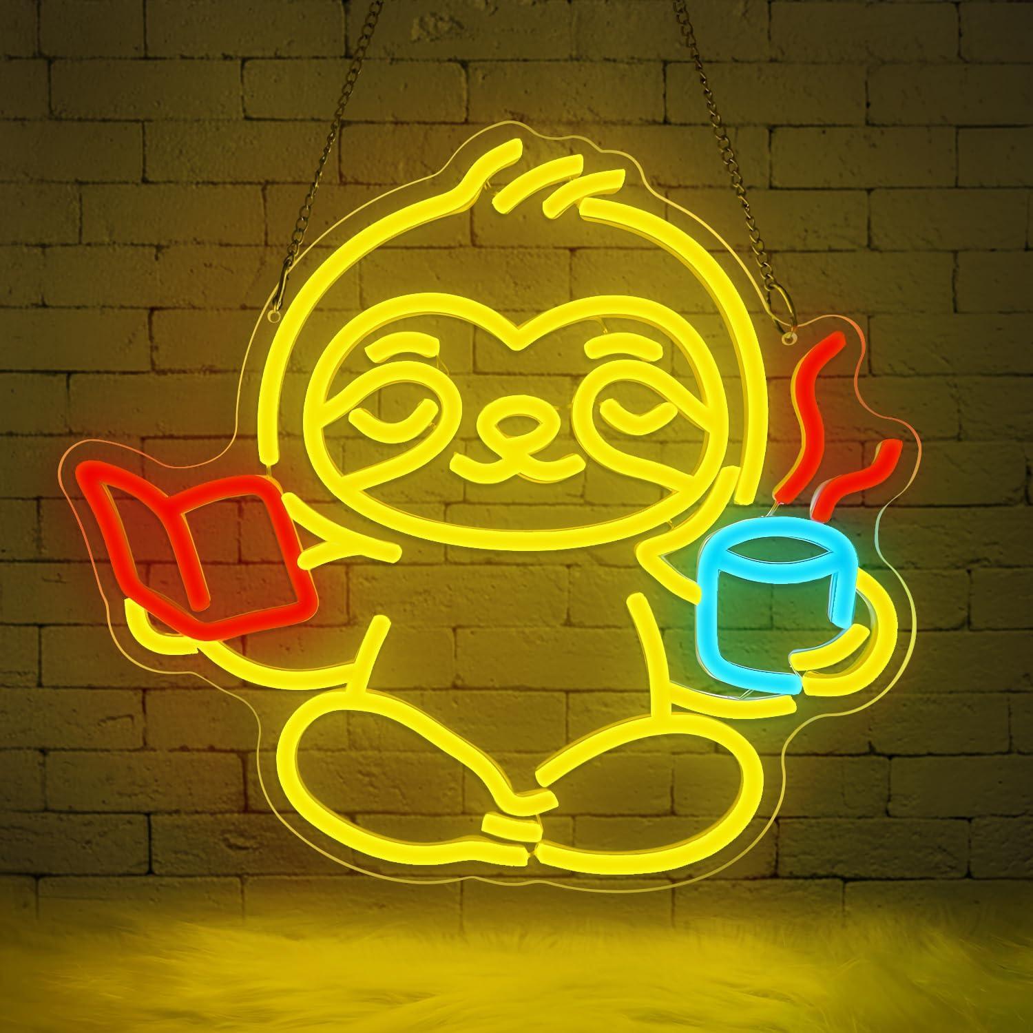 Room Lighting Bedroom Decor - Letrero Luminoso LED USB con Diseño