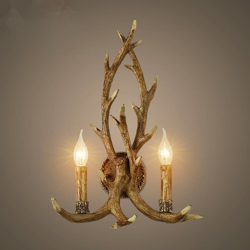 Wall Decor Lighting Tree - Lámpara de pared LED decorativa de