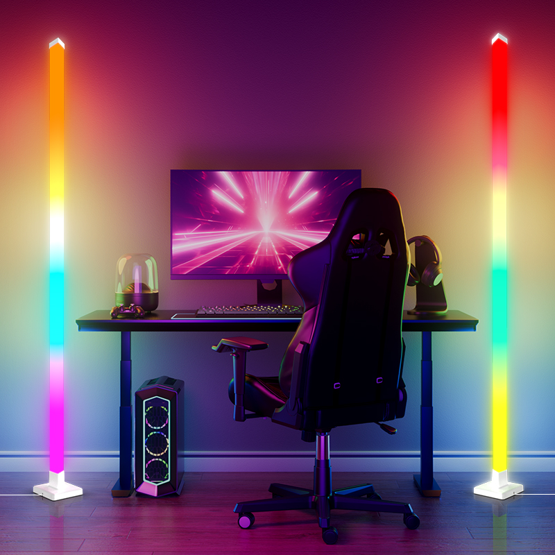 Decor Lighting Floor Lamps - Lámparas de pie LED inteligentes regulables