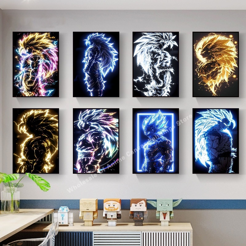 Lighting Effect Home Decor - Póster con efecto de luz de