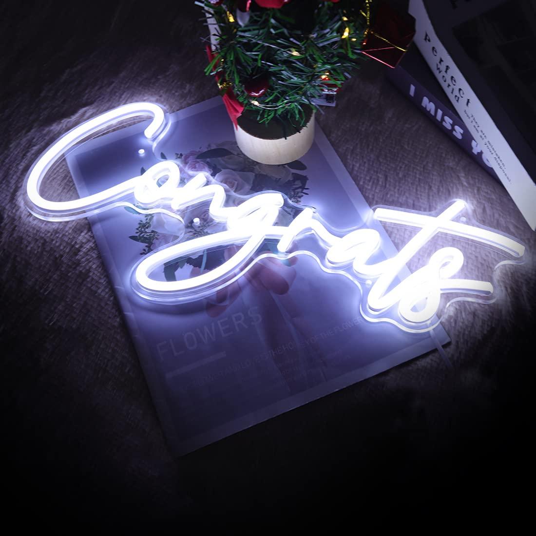 Letrero Luminoso LED USB Regul - Lighting Decoration For Wedding reseña y precio
