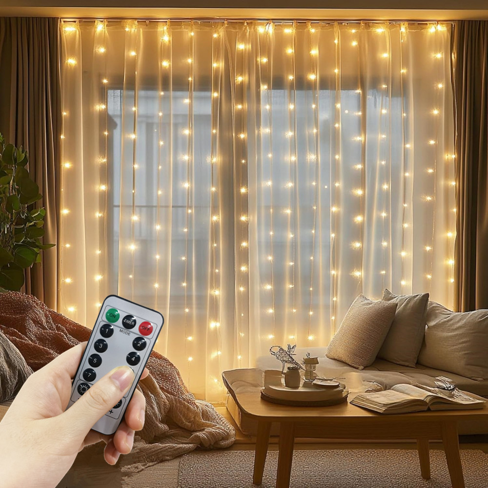 Guirnalda de Luces LED de 3/4/ - Fairy Light Curtain reseña y precio