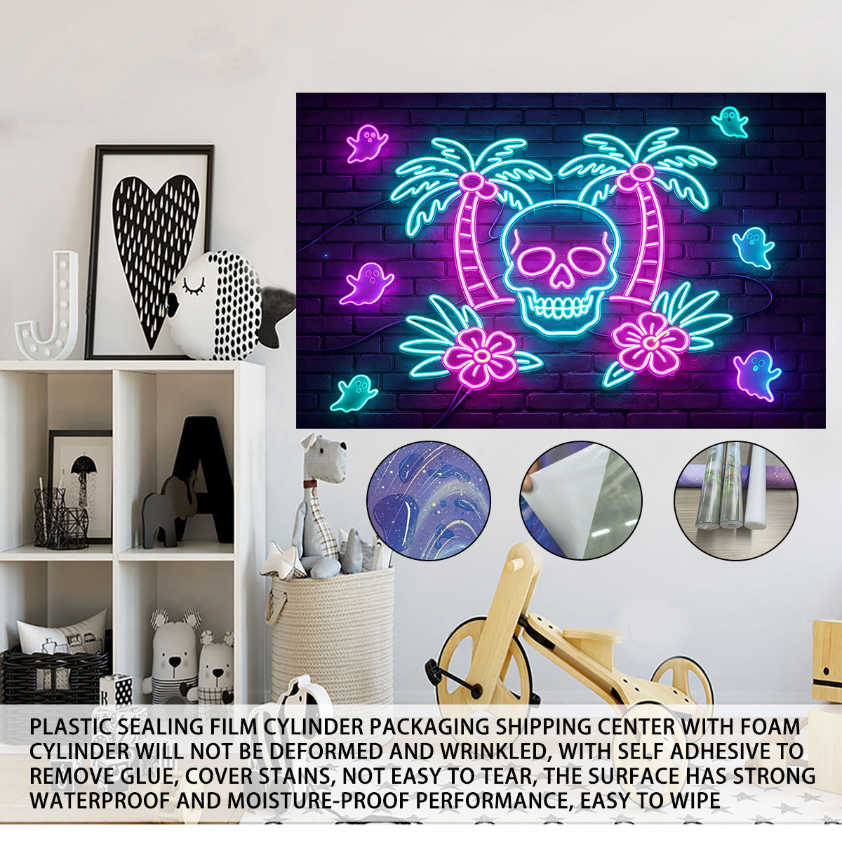 Pegatina de Pared con Luz de N - Wall Decor Lighting Tree reseña y precio