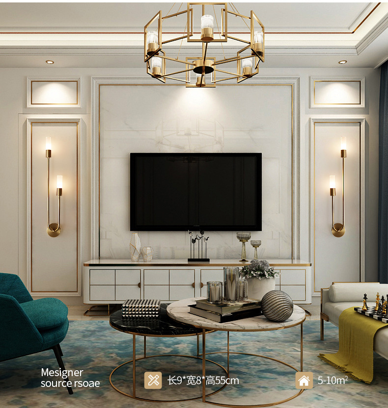 Lámpara de Pared LED Decorativ - Lighting Decor reseña y precio