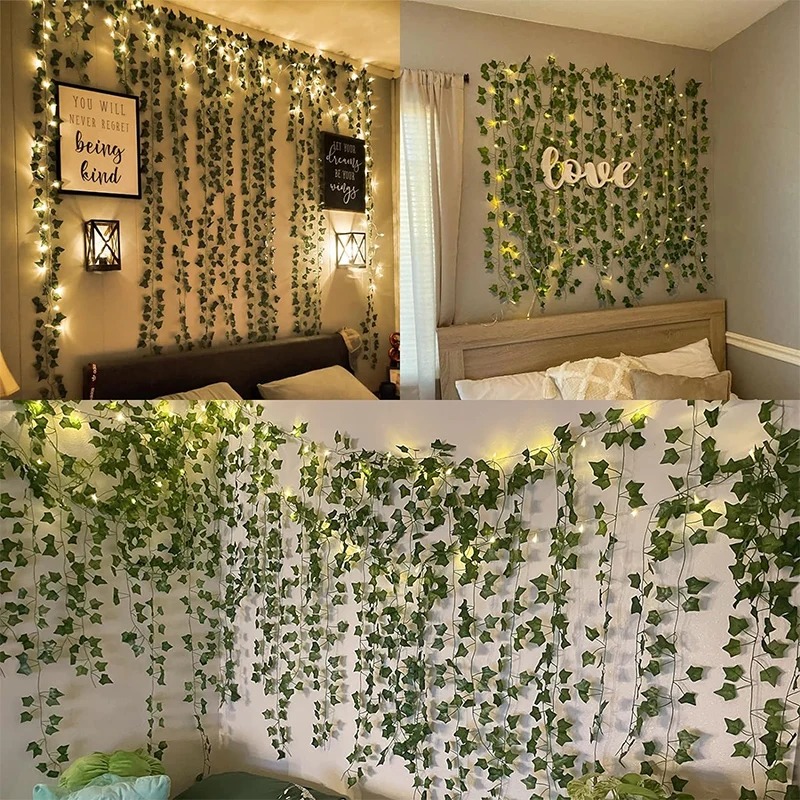 Guirnalda de luz LED de hiedra - Wall Decor Lighting Tree reseña y precio