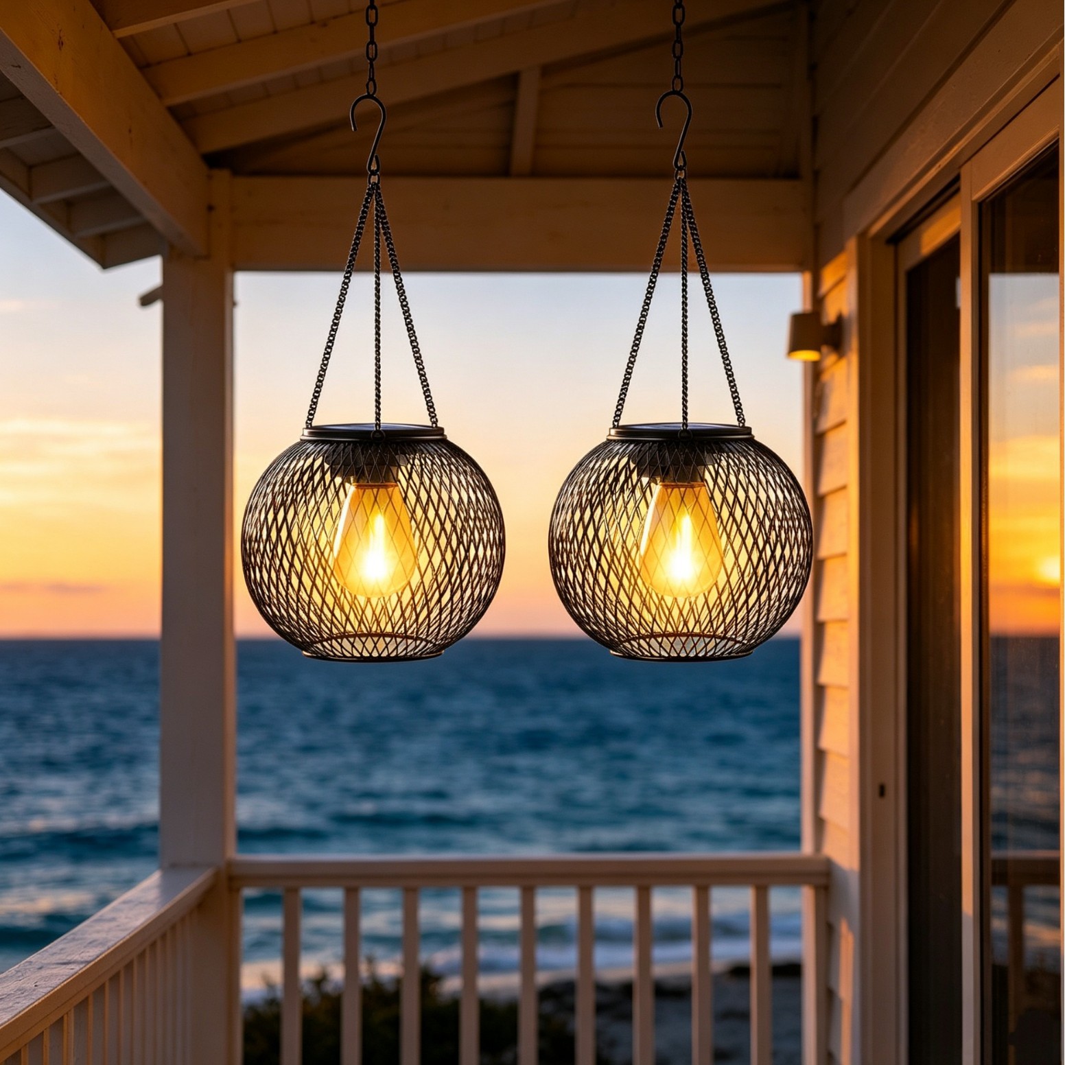 Lámpara LED Solar Colgante par - Decor Lighting Floor Lamps reseña y precio