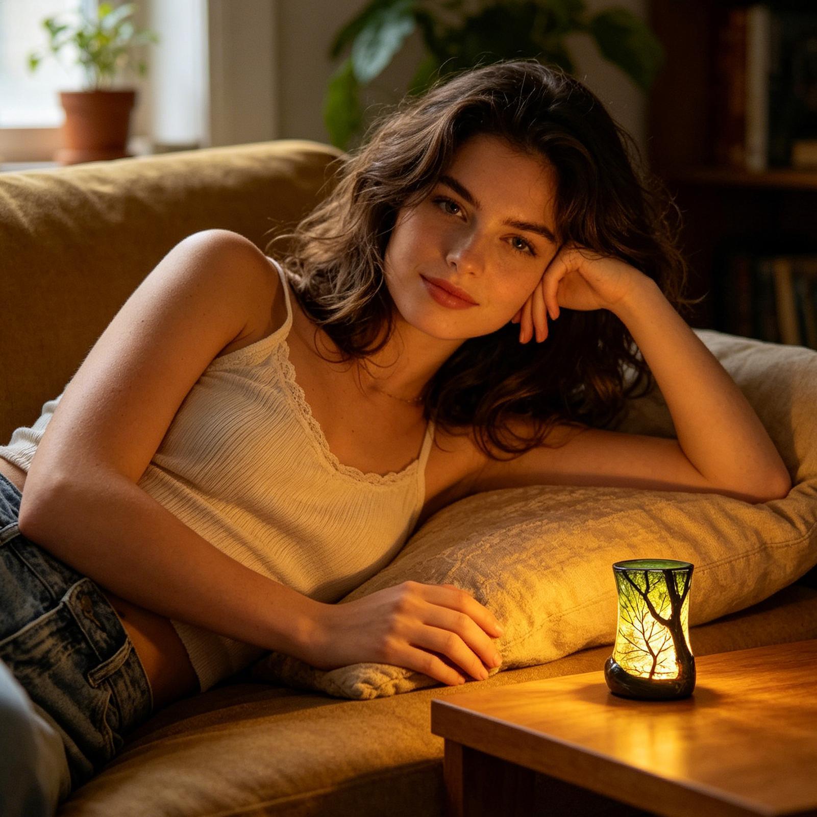 Lámpara de Noche para Mesa de  - Lighting Decor reseña y precio