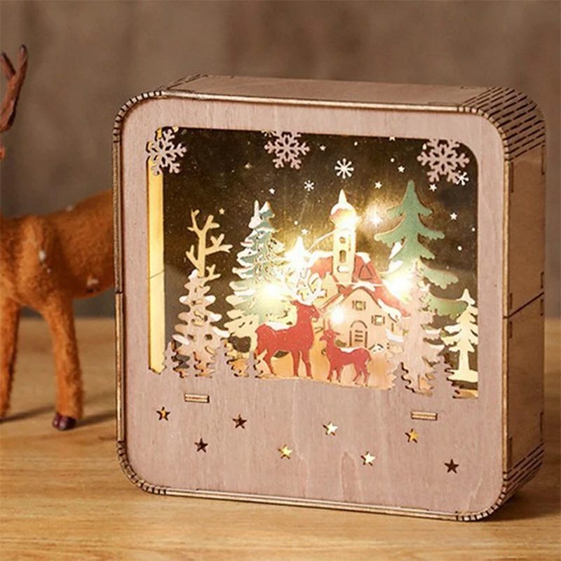 Colgante LED con tema navideño - Pendant Lighting Christmas Decor reseña y precio
