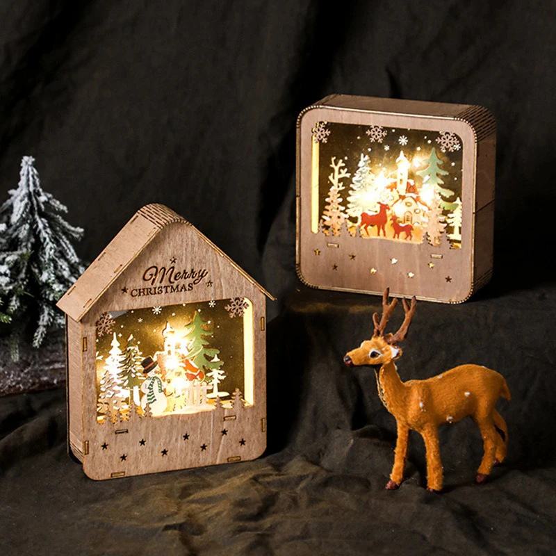 Colgante LED con tema navideño - Pendant Lighting Christmas Decor reseña y precio