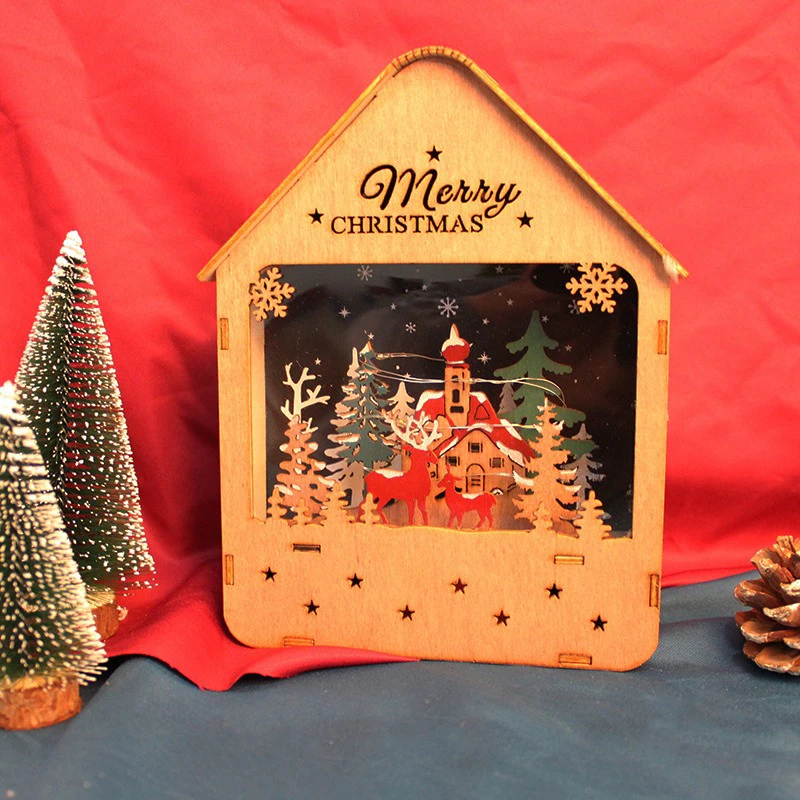 Colgante LED con tema navideño - Pendant Lighting Christmas Decor reseña y precio