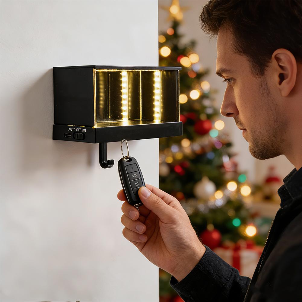 LLavero de garaje infinito con - Lighting Effect Home Decor reseña y precio