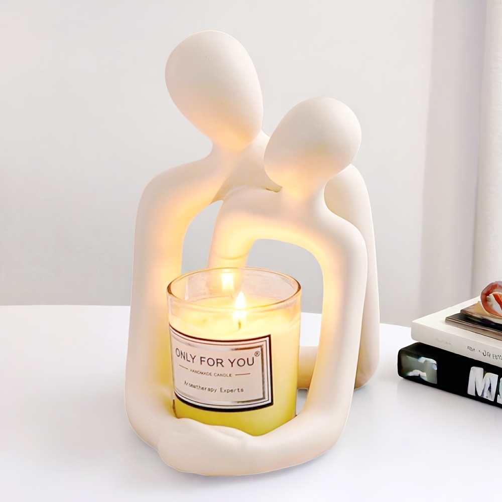 Escultura Abstracta de Pareja  - Lighting Effect Home Decor reseña y precio