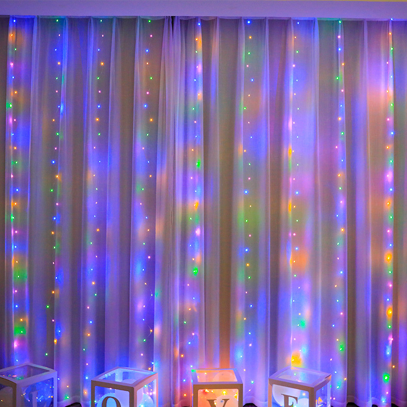 Guirnalda de luces LED para co - Fairy Light Curtain reseña y precio