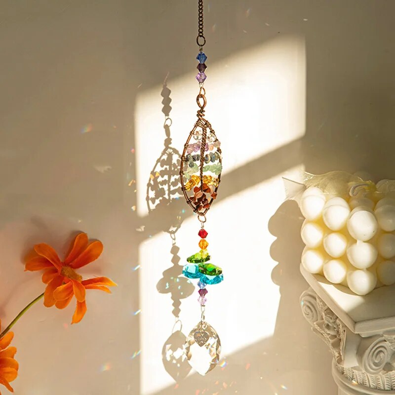 Colgante de cristal de árbol d - Pendant Light Shade reseña y precio