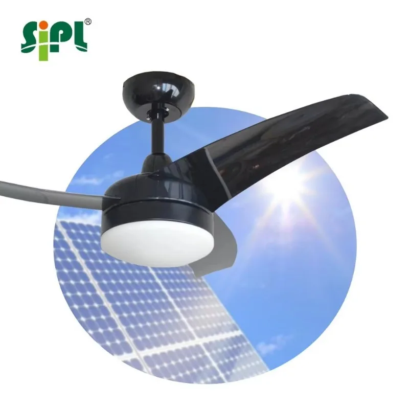 Ventilador de Techo Solar de 4 - Homestead Lighting & Decor Oconomowoc reseña y precio