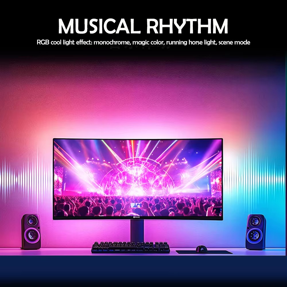 Tira de Luces RGB para Juegos, - Ambient Led Strip reseña y precio