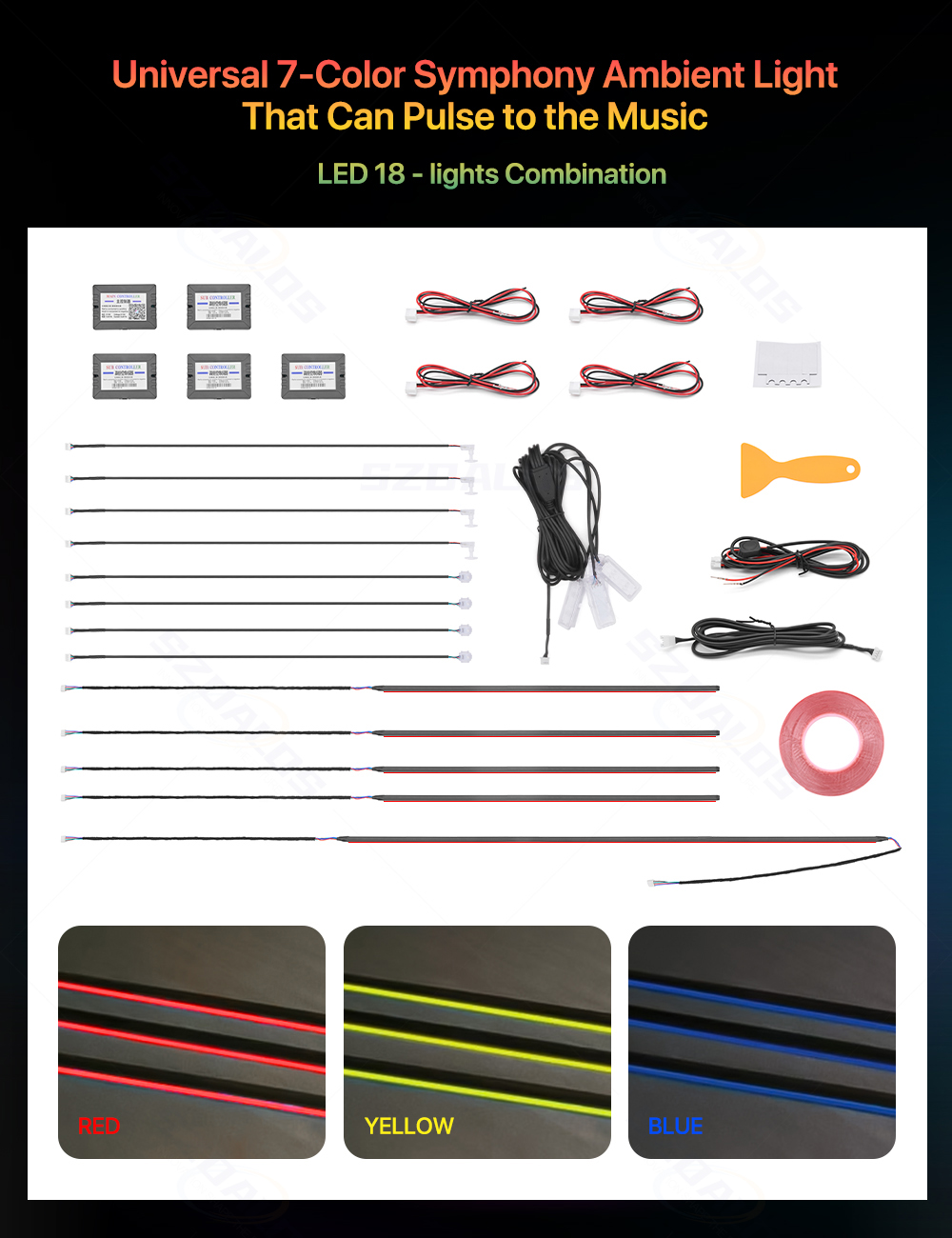 Kit de Luces Ambientales para  - Ambient Led Strip reseña y precio