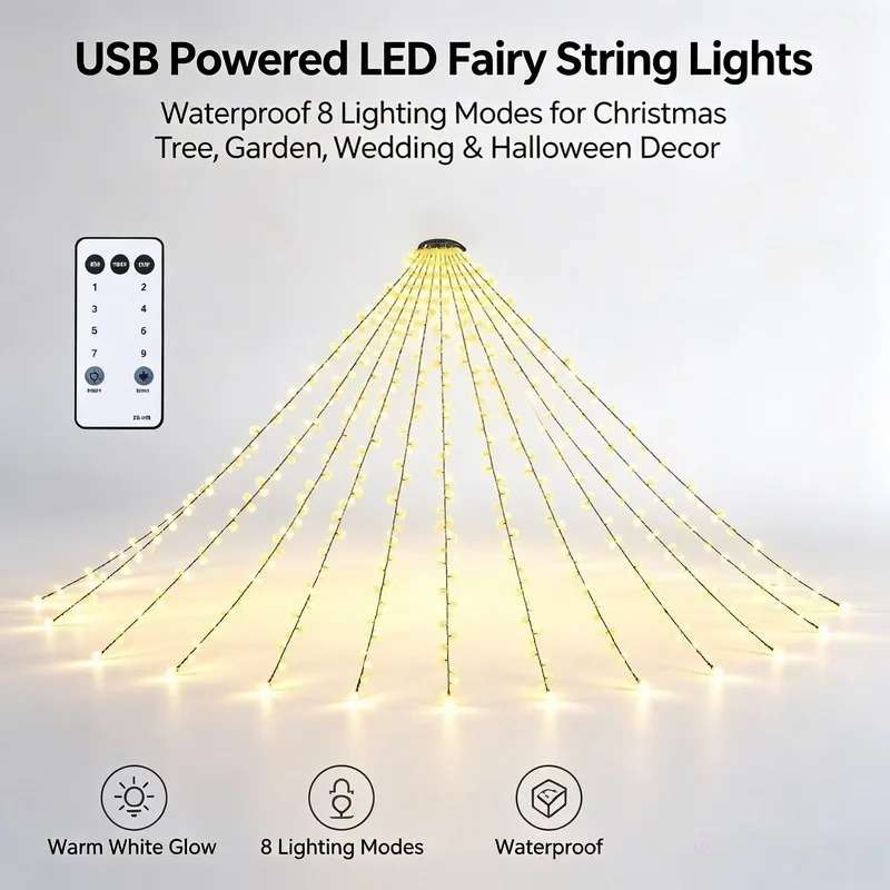 Guirnalda de Luces LED USB Imp - Lighting Decoration For Wedding reseña y precio
