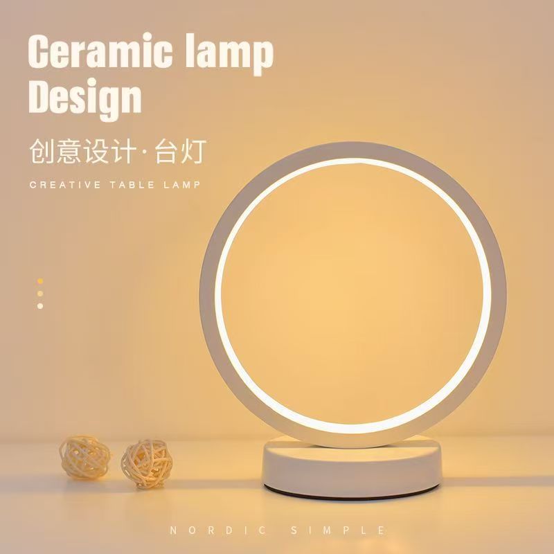 Lámpara LED de mesa con anillo - Restaurant Lighting Decoration reseña y precio