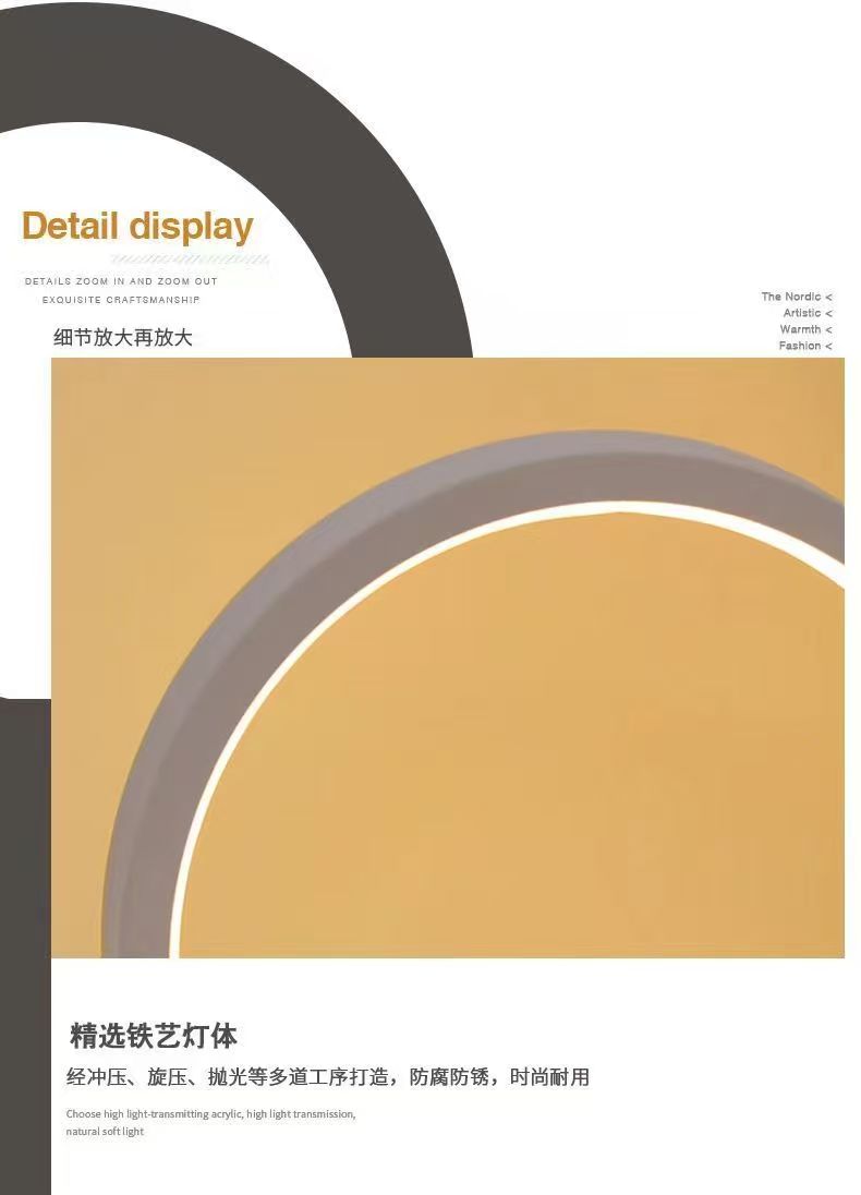 Lámpara LED de mesa con anillo - Restaurant Lighting Decoration reseña y precio