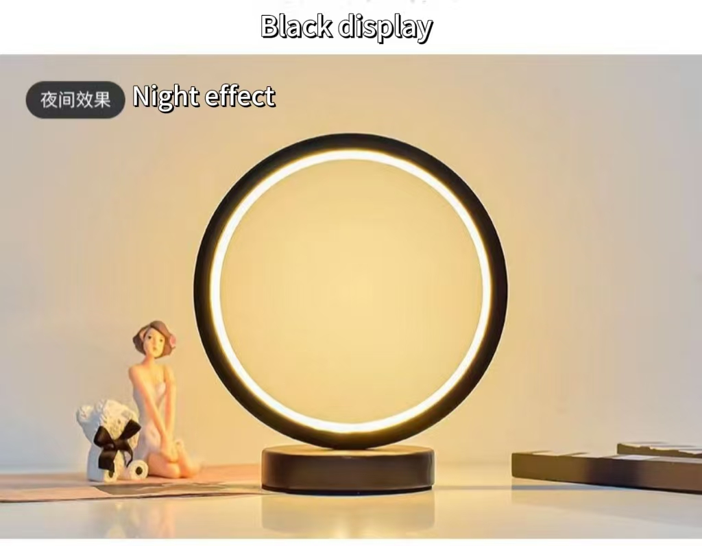 Lámpara LED de mesa con anillo - Restaurant Lighting Decoration reseña y precio