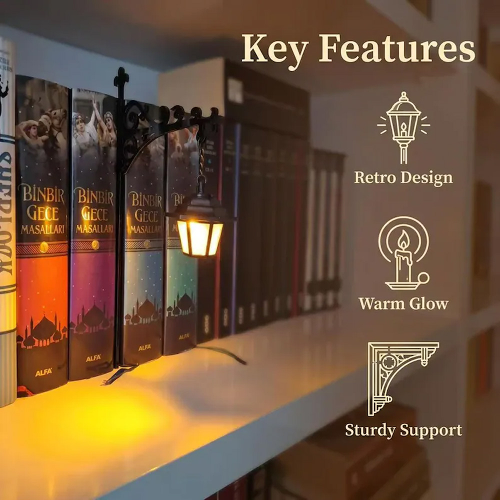 Linterna decorativa para bibli - Lighting Decor reseña y precio