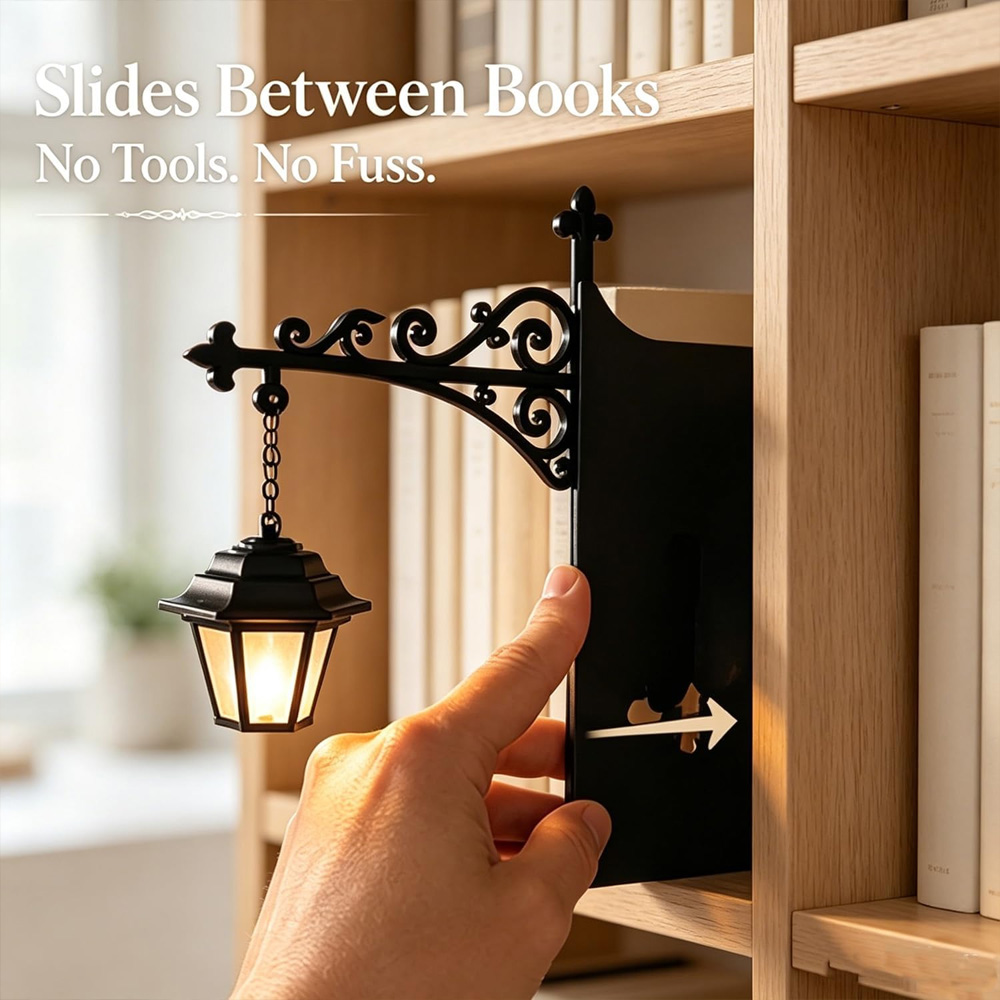 Linterna decorativa para bibli - Lighting Decor reseña y precio