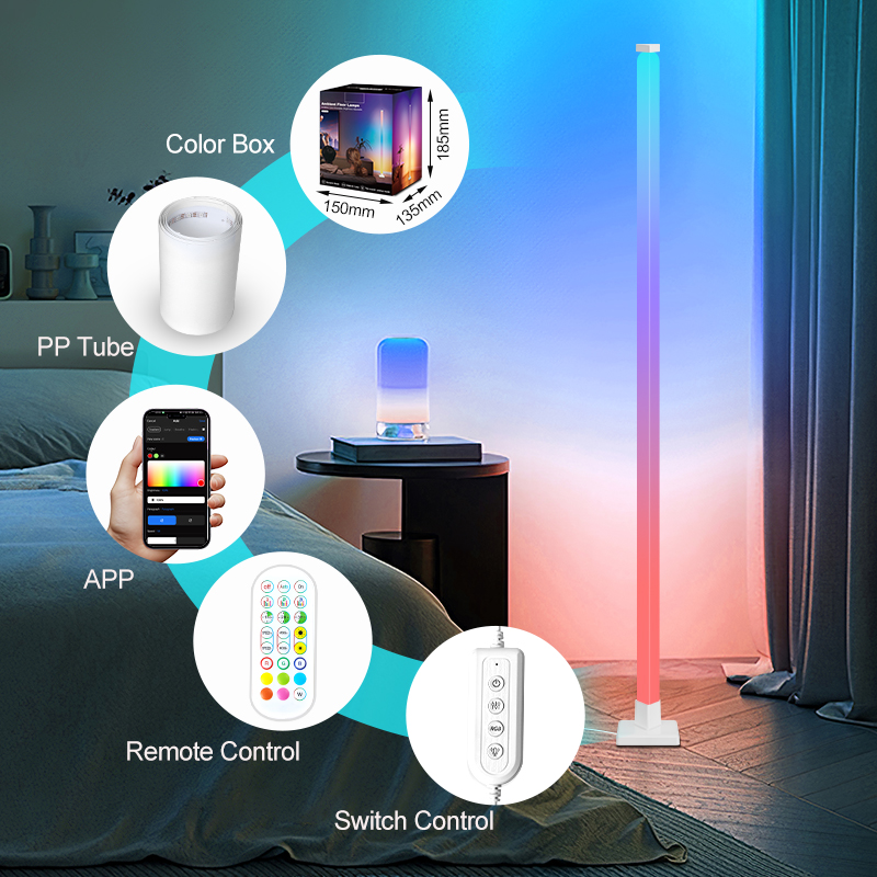 Lámparas de pie LED inteligent - Decor Lighting Floor Lamps reseña y precio