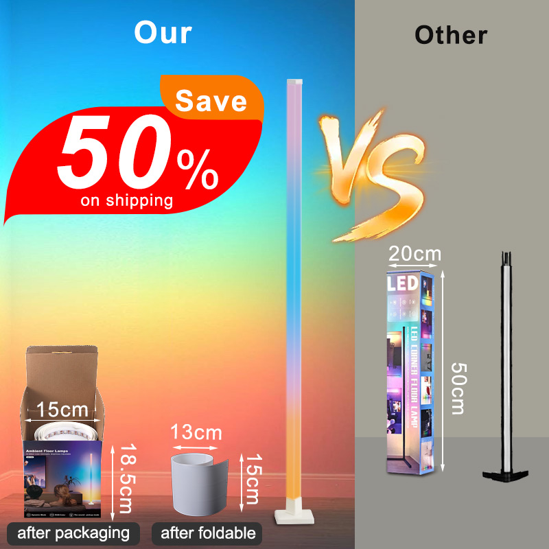 Lámparas de pie LED inteligent - Decor Lighting Floor Lamps reseña y precio