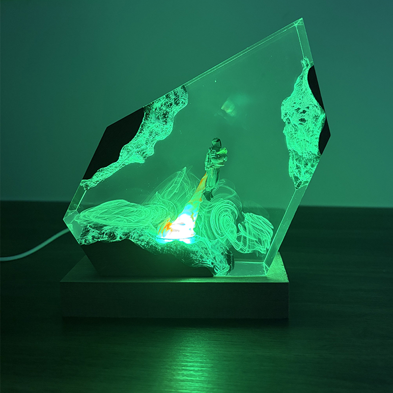 Lámpara de Mesa de Resina con  - Lighting Decoration For Wedding reseña y precio