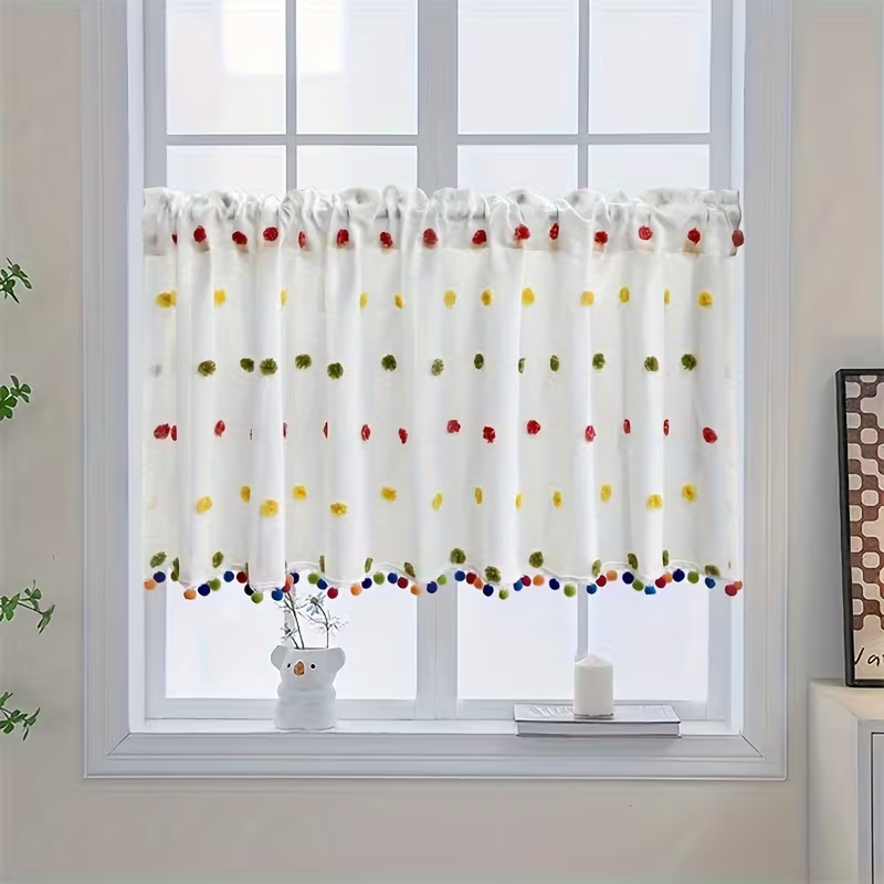 1 unidad de cortina de pompone - Fairy Light Curtain reseña y precio