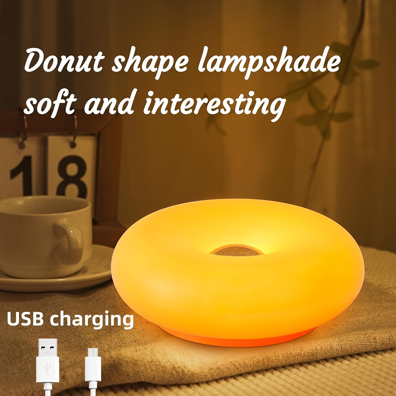 Lámpara Donut Retro-Moderna Pa - Lighting Decor reseña y precio
