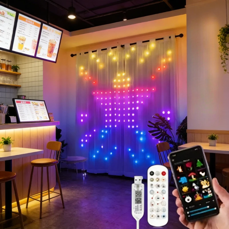 Cortina Inteligente de 400 LED - Fairy Light Curtain reseña y precio