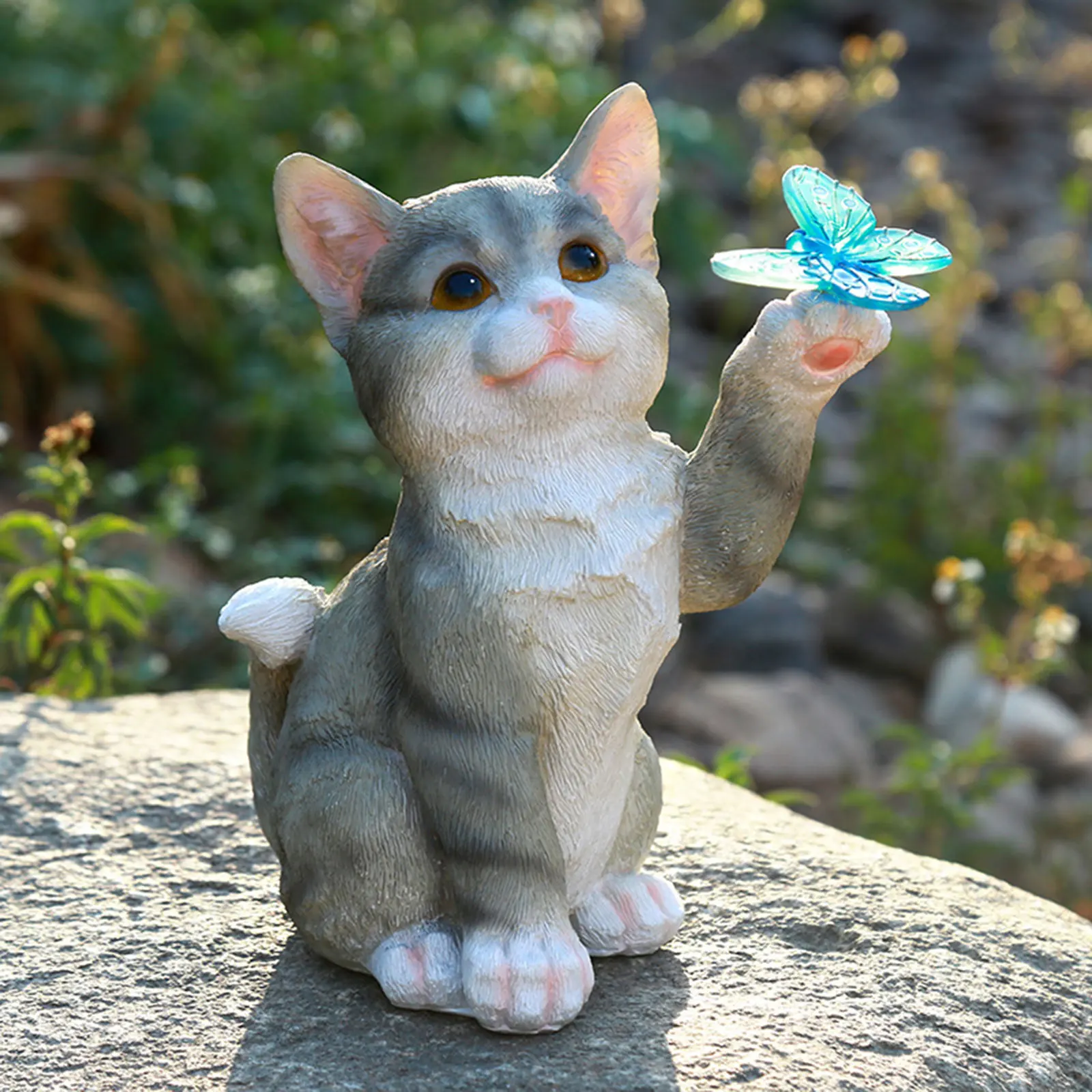 Escultura de gato al aire libr - Pendant Light Shade reseña y precio