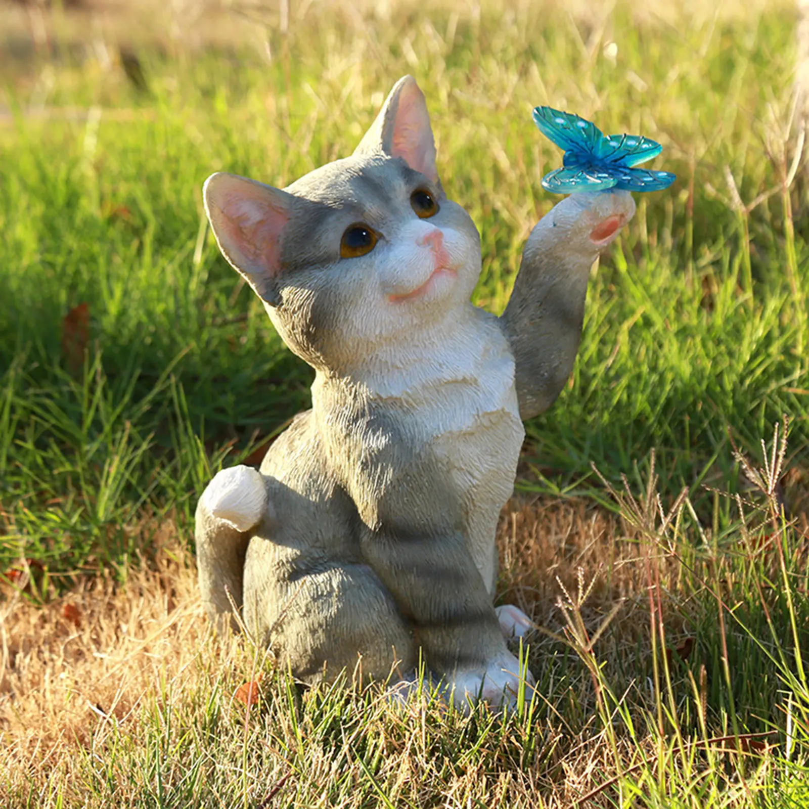 Escultura de gato al aire libr - Pendant Light Shade reseña y precio