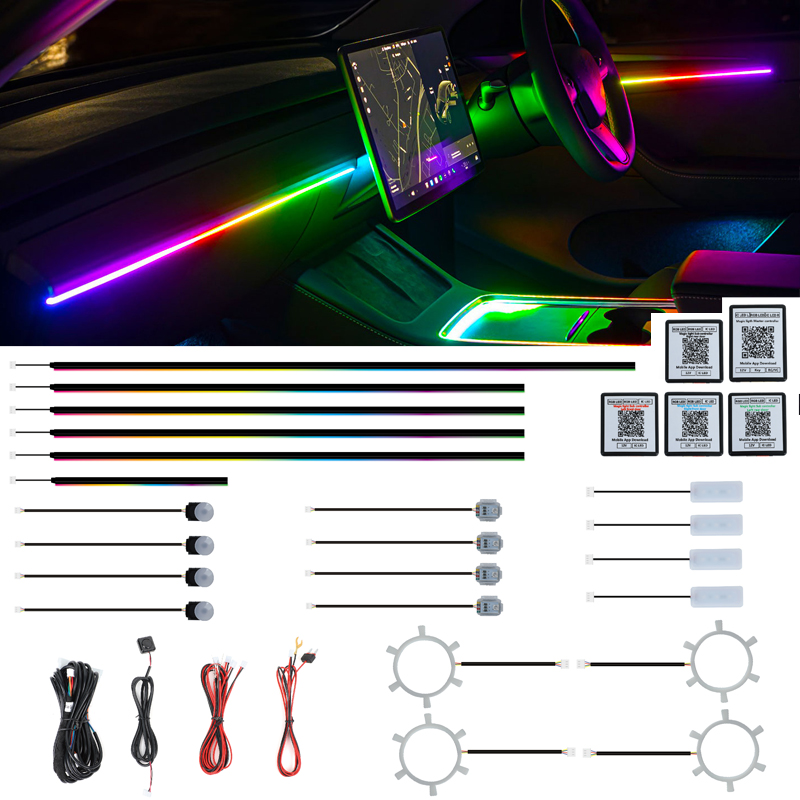 Kit de Luces LED RGBIC para In - Ambient Led Strip reseña y precio