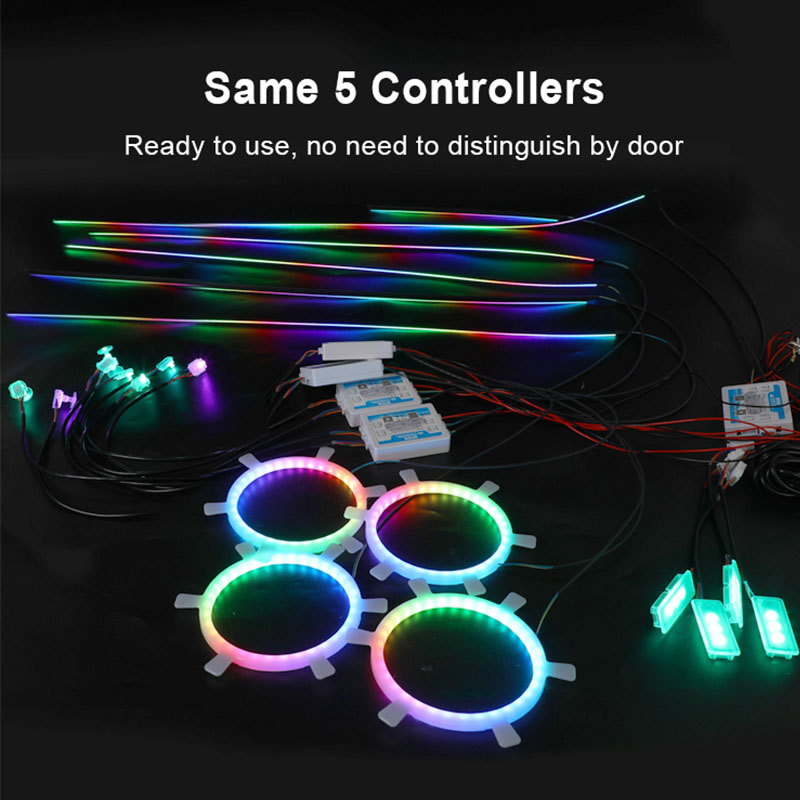 Kit de Luces LED RGBIC para In - Ambient Led Strip reseña y precio