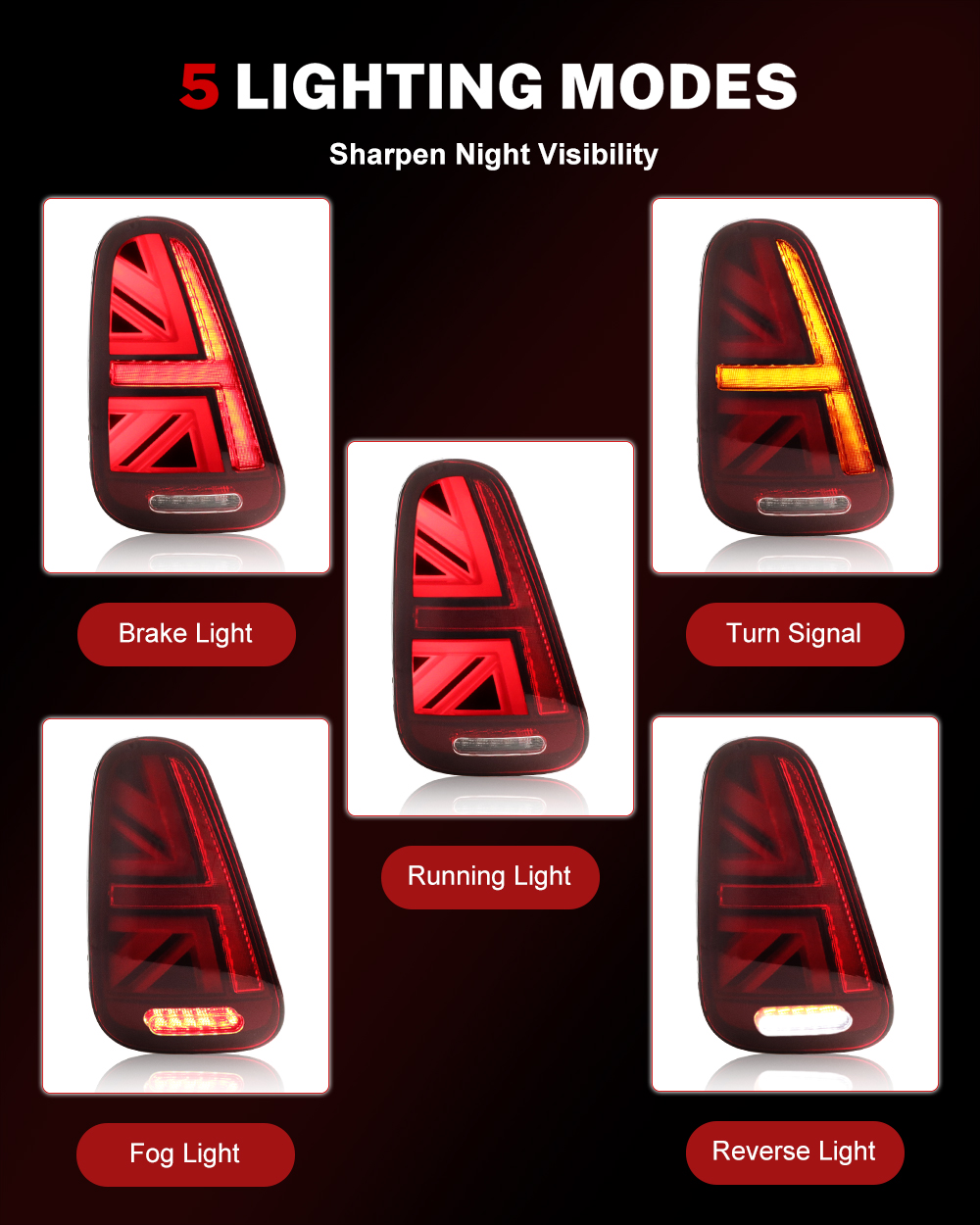 Conjunto de luces traseras iJD - Union Lighting & Decor Affiliate Program Collabs reseña y precio