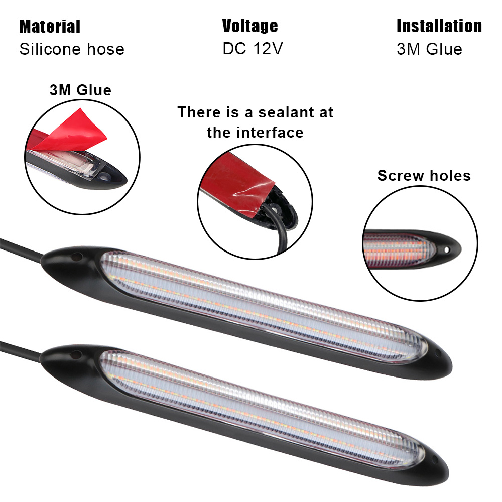 Luz LED de conducción diurna p - Ambient Led Strip reseña y precio