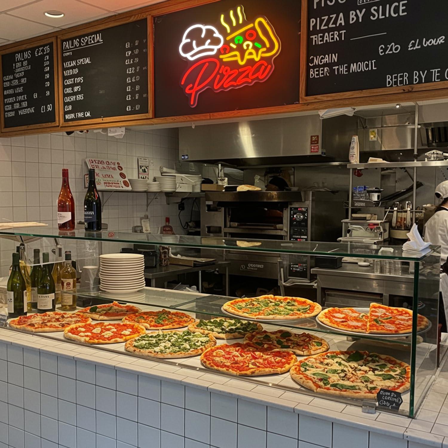 Letrero Luminoso de Pizza, Luc - Restaurant Lighting Decoration reseña y precio