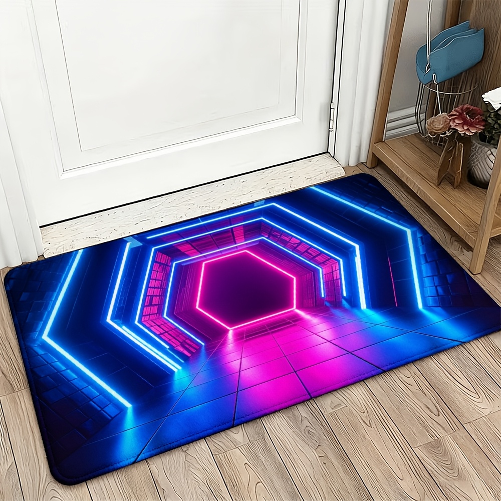 Alfombra de Entrada con Efecto - Lighting Effect Home Decor reseña y precio