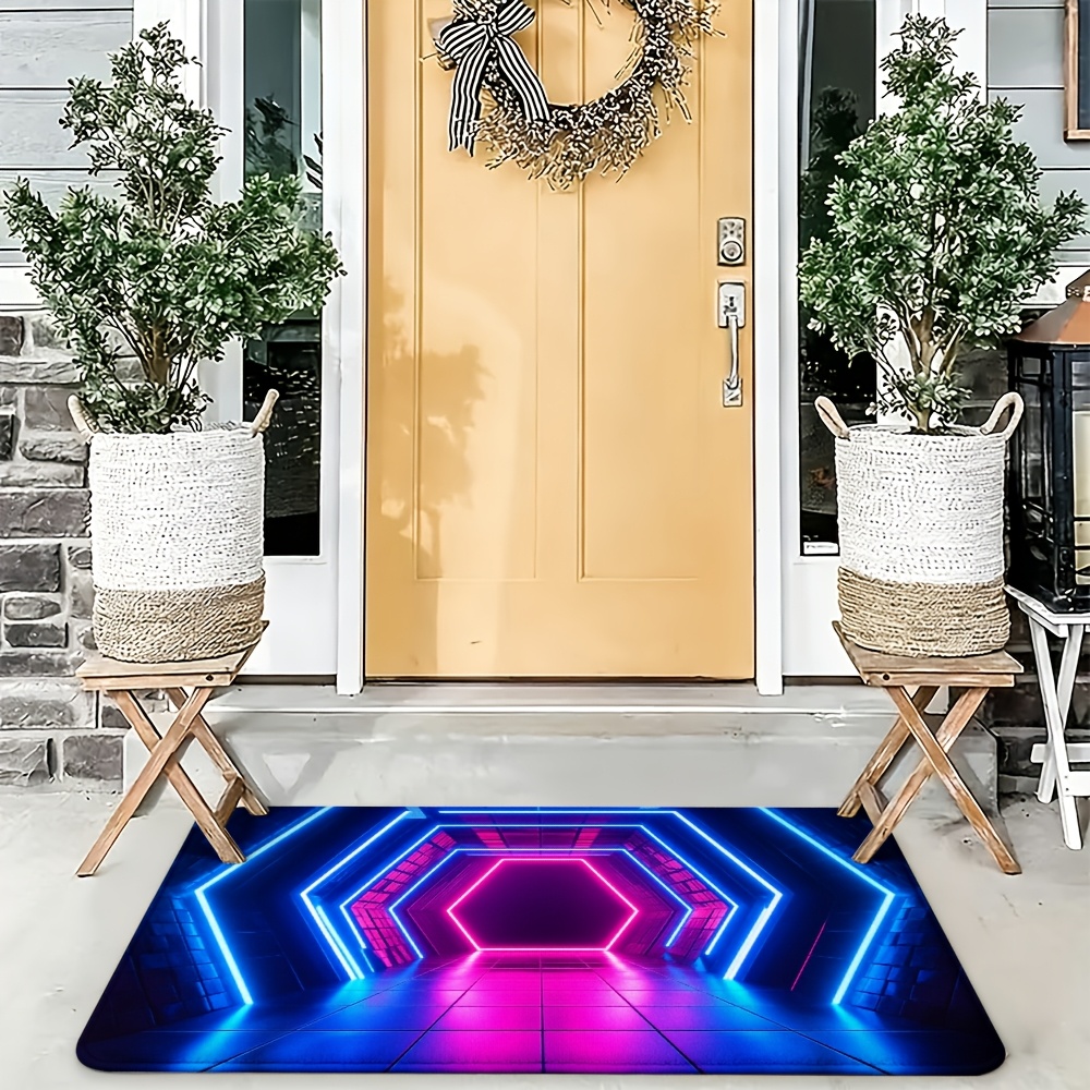 Alfombra de Entrada con Efecto - Lighting Effect Home Decor reseña y precio