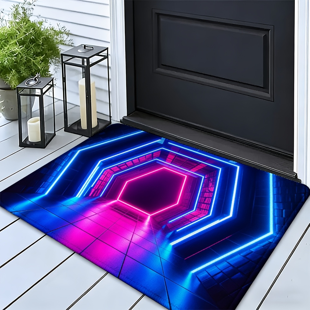 Alfombra de Entrada con Efecto - Lighting Effect Home Decor reseña y precio